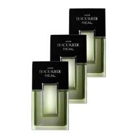 Avon Black Suede Real Edt 3x75 ml Erkek Parfüm