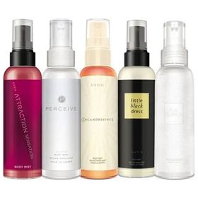 Avon Body Mist Parfümlü 5'li Vücut Spreyleri