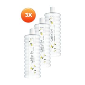Avon Bubble Bath Beyaz Zambak 3x1000 ml Banyo Köpüğü