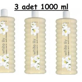 Avon Bubble Bath Beyaz Zambak Kokulu 3000 ml Banyo Köpüğü