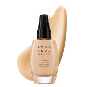 Avon Calming Effects 30 ml Nude Mat Görünüm Veren Fondöten