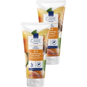 Avon Care 2x200 ml Kayısı Özü ve Shea Yağı İçeren 3’ü 1 Arada Saç Maskesi