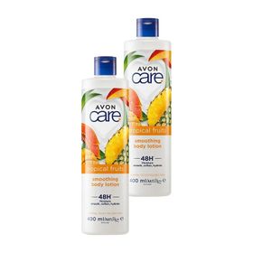 Avon Care 2x400 ml Tropical Fruits Ananas Mango ve Papaya Özlü Vücut Losyonu