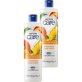 Avon Care 2x400 ml Tropical Fruits Ananas Mango ve Papaya Özlü Vücut Losyonu