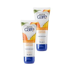 Avon Care 2x75 ml Tropical Fruits Ananas Mango ve Papaya Özlü El Kremi