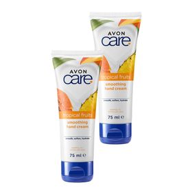 Avon Care 2x75 ml Tropical Fruits Ananas Mango ve Papaya Özlü El Kremi