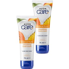 Avon Care 2x75 ml Tropical Fruits Ananas Mango ve Papaya Özlü El Kremi