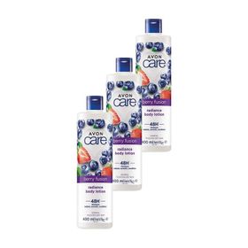 Avon Care 3x400 ml Yaban Mersini Çilek Özlü Vücut Losyonu