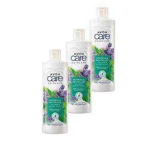 Avon Care 3x700 ml Isırgan Otu ve Lavanta Özleri İçeren Şampuan ve Saç Kremi