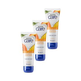 Avon Care 3x75 ml Tropical Fruits Ananas Mango ve Papaya Özlü El Kremi