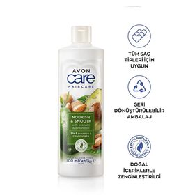 Avon Care Avakado ve Badem Yağı İçeren 700 ml Şampuan ve Saç Bakım Kremi