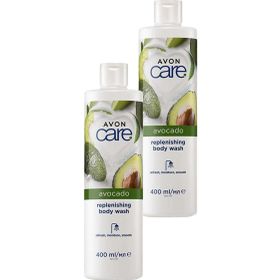 Avon Care Avocado Replenishing Avokado Yağı İçeren 2 x 400 ml Duş Jeli