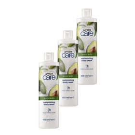 Avon Care Avocado Replenishing Avokado Yağı İçeren 3x400 ml Duş Jeli