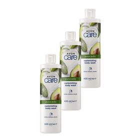 Avon Care Avocado Replenishing Avokado Yağı İçeren 3x400 ml Duş Jeli