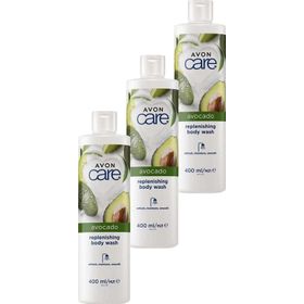 Avon Care Avocado Replenishing Avokado Yağı İçeren 3x400 ml Duş Jeli