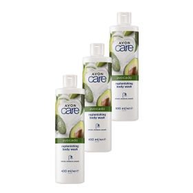 Avon Care Avocado Replenishing Avokado Yağı İçeren 3x400 ml Duş Jeli