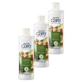Avon Care Avokado ve Badem Yağı İçeren 3x700 ml Şampuan ve Saç Kremi