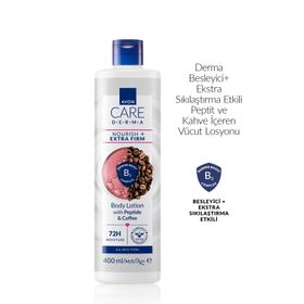 Avon Care Derma 400 ml Besleyici Ekstra Sıkılaştırma Etkili Peptit ve Kahve İçeren Vücut Losyonu