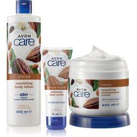 Avon Care Kakao Yağı İçeren E Vitaminli Çok Amaçlı Krem Losyon ve Kremi Paketi