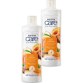Avon Care Kayısı ve Shea Özü 2x700 ml Şampuan ve Saç Kremi
