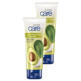 Avon Care Kuru Ciltler İçin Avokado Özlü 2x75 ml El Kremi