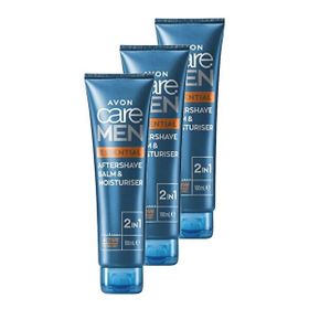 Avon Care Men Essential 2'si 1 Arada 3x100 ml Tıraş Sonrası Balmı ve Nemlendiricisi