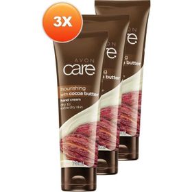 Avon Care Nourishing Kakao Yağı İçeren 3x75 ml El Kremi