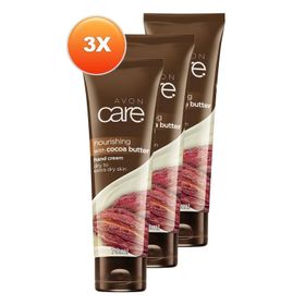 Avon Care Nourishing Kakao Yağı İçeren 3x75 ml El Kremi