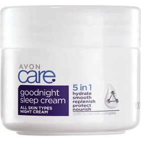 Avon Care Yoğun Nemlendirme Sağlayan 5’i 1 Arada 100 ml Gece Kremi