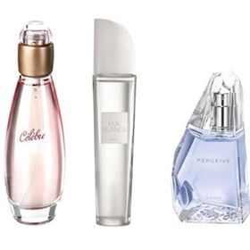 Avon Celebre EDT 50 ml Kadın Parfüm + Pur Blanca EDT 50 ml Kadın Parfüm + Perceive EDP 50 ml Kadın Parfüm