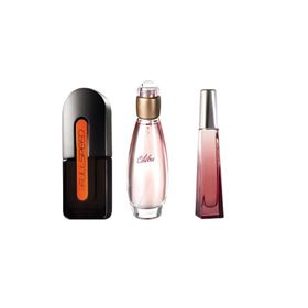 Avon Celebre EDT 50 ml Kadın Parfüm + Surrender EDT 50 ml Kadın Parfüm + Full Speed EDT 75 ml Erkek Parfüm Set