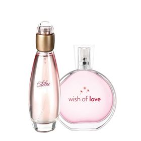 Avon Celebre EDT 50 ml Kadın Parfümü ve Wish Of Love EDT 50 ml Kadın Parfümü Seti