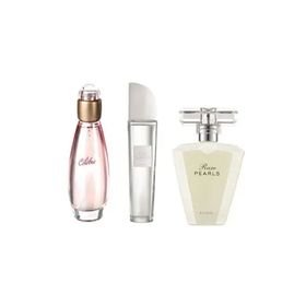 Avon Celebre EDT 50 ml + Pur Blanca EDT 50 ml + Rare Pearls EDP 50 ml Kadın Parfüm