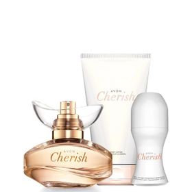 Avon Cherish The Moment Edp 50 ml Parfüm + Losyon + Rollon 3'lü Set