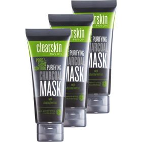 Avon Clearskin 3x75 ml Pore Shine Kömür Maske
