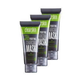 Avon Clearskin 3x75 ml Pore Shine Kömür Maske