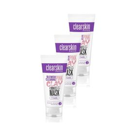 Avon Clearskin Blemish Clearing Leke Karşıtı Pembe Kil 3x75 ml Yüz Maskesi