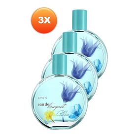 Avon Eau De Bouquet Bleu 3x50 ml EDT Kadın Parfüm