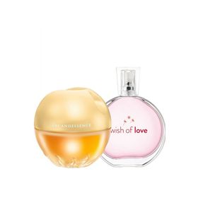 Avon EDP 50 ml Incandessence Kadın Parfüm + EDT 50 ml Wish Of Love Kadın Parfüm Seti