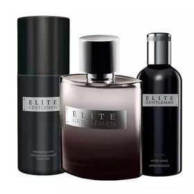 Avon Elite Gentleman EDT 75 ml + Deodorant 150 ml + Şampuan 250 ml Erkek Parfüm Seti