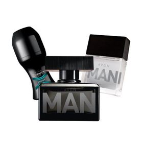 Avon Elite Gentleman İn Bleck 75 Ml Erkek Edt Parfümü 3'lü Set