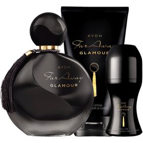 Avon Far Away Glamour EDP 50 ml Kadın Parfüm + 150 ml Vücut Losyonu + 50 ml Roll-On Deodorant