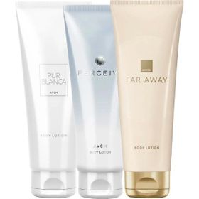Avon Far Away Pur Blanca ve Perceive 3x150 ml Vücut Losyonu Seti