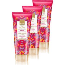 Avon Foot Work Winter Portakal ve Tarçın Kokulu E Vitaminli 75 ml Nemlendirici Ayak Kremi