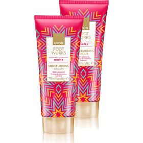 Avon Foot Work Winter Portakal ve Tarçın Kokulu E Vitaminli 75 ml Nemlendirici Ayak Kremi