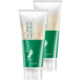 Avon Foot Works 2x75 ml Rough Sertleşmiş Cildi Arındırıcı Ayak Peeling