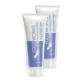 Avon Foot Works 2x75 ml Yoğun Nemlendirici Ayak Kremi