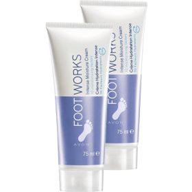 Avon Foot Works 2x75 ml Yoğun Nemlendirici Ayak Kremi