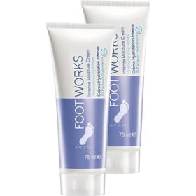 Avon Foot Works 2x75 ml Yoğun Nemlendirici Ayak Kremi