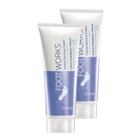 Avon Foot Works 2x75 ml Yoğun Nemlendirici Ayak Kremi